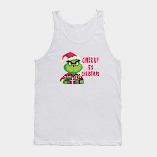 The Grinch. Cheer up, It's Christmas Tank Top